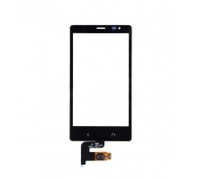 Тачскрин (сенсор) для Nokia X2 Dual Sim (RM-1013), чёрный